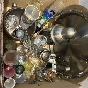 Lot 20 x random pick Shot glasses collectible all different designs new